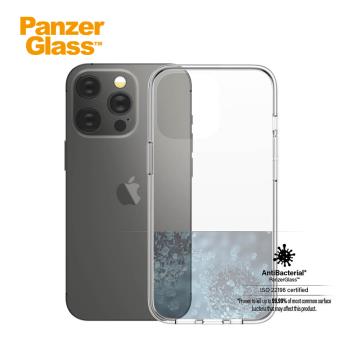 PanzerGlass iPhone13 Pro Max ClearCase 耐衝擊抗菌玻璃防摔手機殼-透明