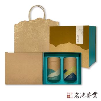 【名池茶業】茶山漫遊果香高冷紅烏龍禮盒(150gx2/盒)