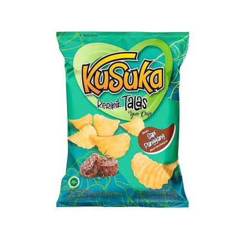【印尼】KUSUKA 風味脆片系列(牛肉風味)X10包