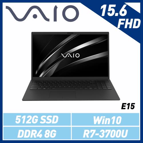 VAIO E15 NE15V2TW026P 石墨黑 15.6吋輕薄筆電(R7-3700U/8GB/512GB SSD/Win10)