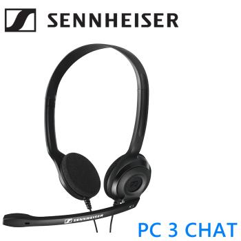 森海賽爾 SENNHEISER PC 3 CHAT 輕便舒適通話耳機 適用於桌電 配戴舒適 黑色
