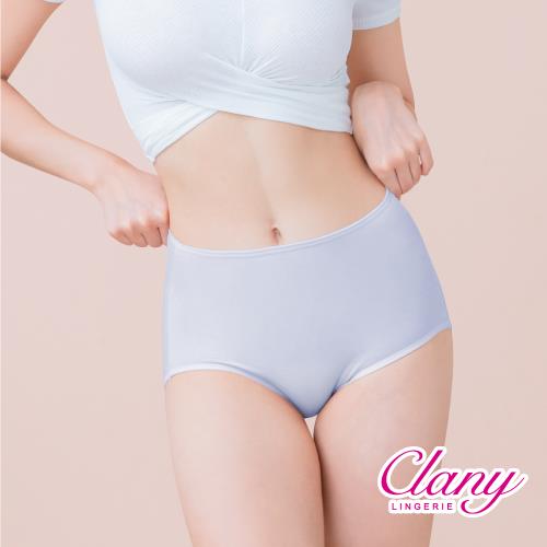 【可蘭霓Clany】美膚保養絲蛋白高腰L-Q/2XL內褲 (迷霧灰 2189-61)