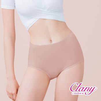 【可蘭霓Clany】美膚保養絲蛋白高腰L-Q/2XL內褲 (可可咖 2189-15)