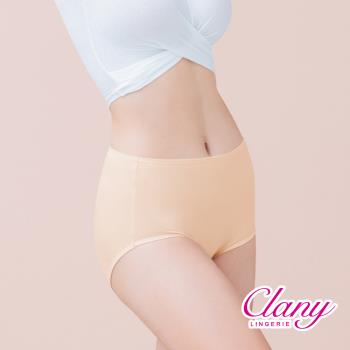 【可蘭霓Clany】美膚保養絲蛋白高腰L-Q/2XL內褲 (奶茶膚 2189-11)