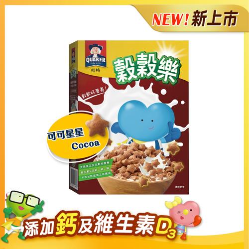 【QUAKER 桂格】穀穀樂可可脆穀(170g)
