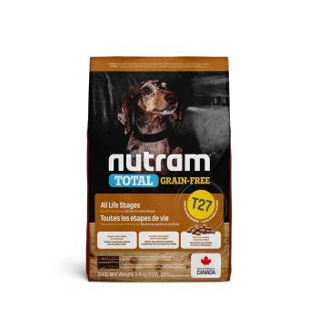 NUTRAM 紐頓 無穀全能系列T27 火雞+雞肉挑嘴小顆粒-5.4kg X 1包
