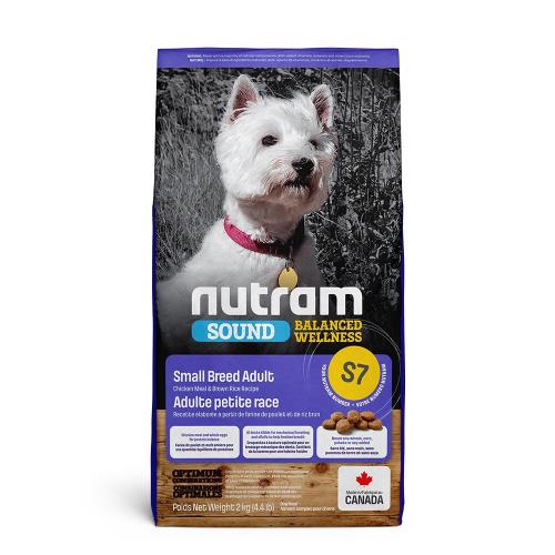 NUTRAM 紐頓 均衡健康系列S7 雞肉+胡蘿蔔小型犬-2kg X 1包