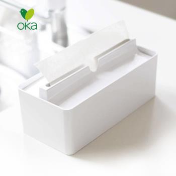 日本OKA fill+fit 寬形下降式面紙盒