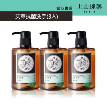 【tsaio上山採藥】艾草抗菌洗手液300ml（3入）