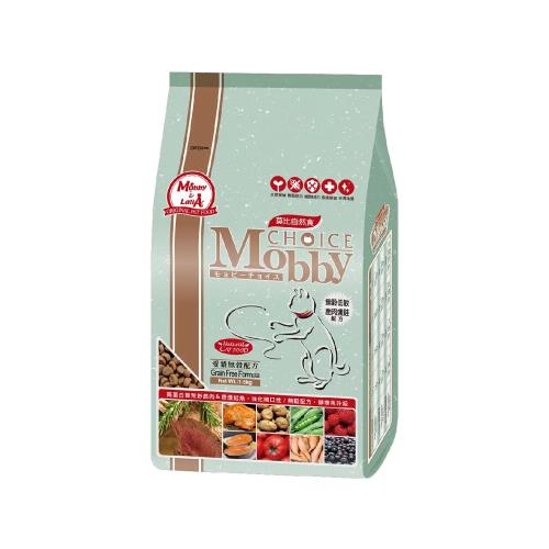 Mobby莫比 鹿肉&鮭魚 愛貓無穀配方 3kg