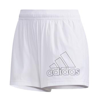 Adidas 1/4 SHORTS BOS 女裝 短褲 慢跑 休閒 口袋 白【運動世界】GJ9025