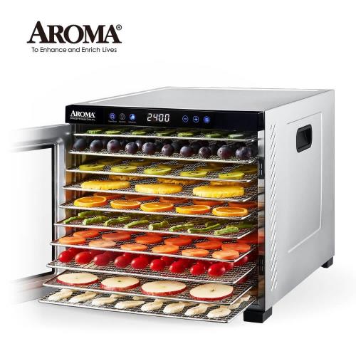 美國 AROMA 紫外線全金屬十層乾果機 AFD-925SDU食物乾燥機 果乾機 烘乾機