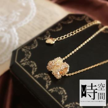 『時空間』夜空繁星鑲鑽造型(14Kgpゴールド)項鍊 -單一款式