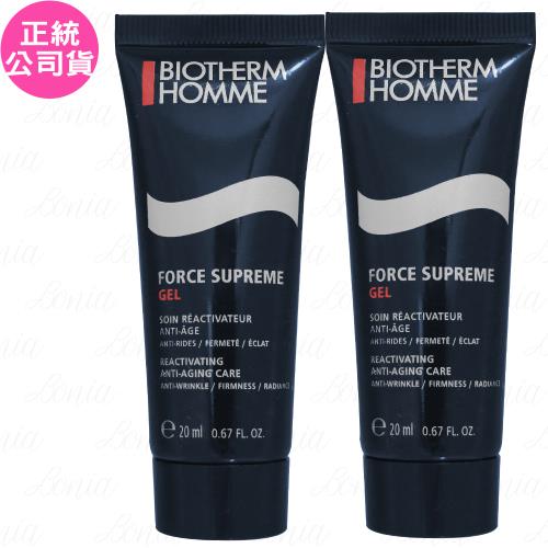 【即期良品】BIOTHERM 碧兒泉 男仕極量緊膚凝露(20ml)*2(公司貨)