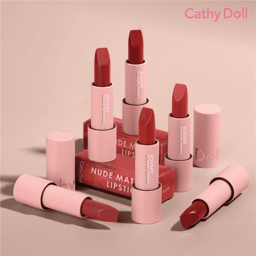 Cathy Doll 凱蒂娃娃絲綢霧面唇膏3.5g BrightWin代言-5色可選|Cathy