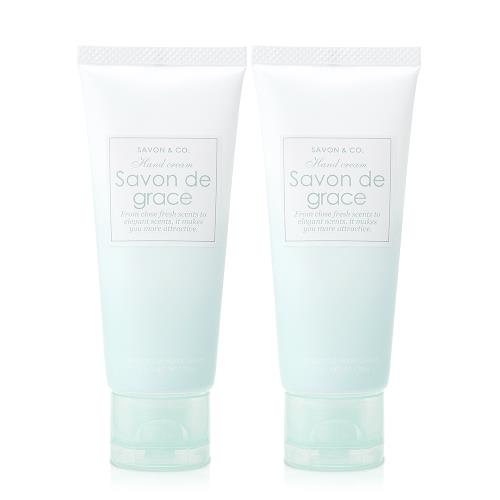 SAVON & CO. 青色依蘭潤澤療癒護手霜(50g)X2入