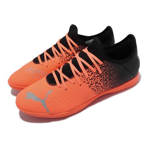 Puma 足球鞋 Future Z 4.3 IT 男鞋 橘紅 黑 運動鞋 襪套式 足球 10677101 [ACS 跨運動]