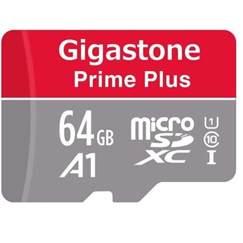 【Gigastone 立達國際】64GB Prime Plus microSDXC UHS-1 A1 高速記憶卡 附轉卡