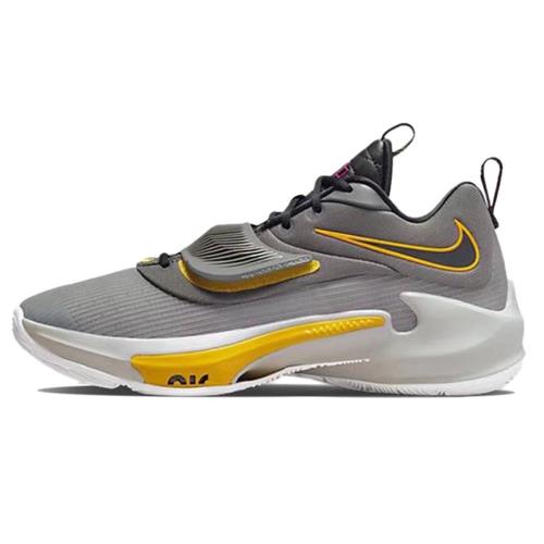 Nike Zoom Freak 3 EP 男鞋 籃球 字母哥 緩震 氣墊 灰 金【運動世界】DA0695-006