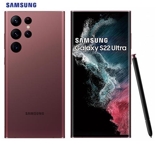 Samsung三星 S22 Ultra 5G 智慧型手機(12G/256G)-紅【愛買】