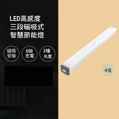 LED高感度三段磁吸式智慧節能燈-勁