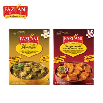 Fazlani 印度燴起司即食調理包 250g 番茄/菠菜