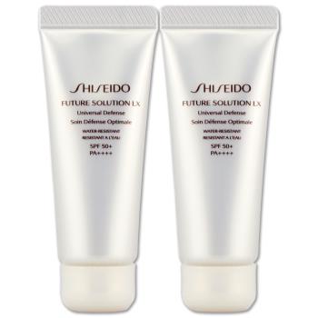 【SHISEIDO 資生堂】時空琉璃LX極上御藏防禦精華乳 15ml x 2(效期至2025年09月)