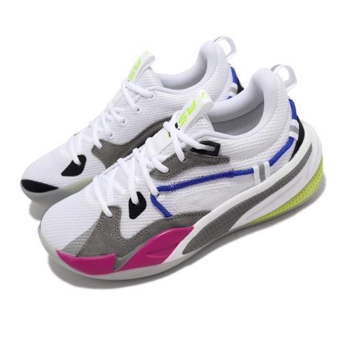 Puma 籃球鞋 RS-Dreamer JR 大童 女鞋 白 灰 桃紅 反光 海外款 明星聯名款 J.Cole 19416602 [ACS 跨運動]