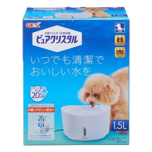 Gex犬用白色視窗型飲水器1 5l 飲水器 Etmall東森購物網