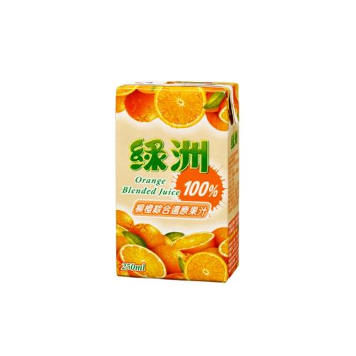 【黑松】綠洲100%柳橙還原果汁250ml (24入/組)