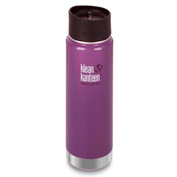 【美國Klean Kanteen】寬口保溫鋼瓶591ml-紫葡萄(咖啡蓋)