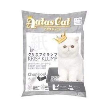(3包組)日本製 Aatas Cat 加冕貓凝結環保貓砂7L