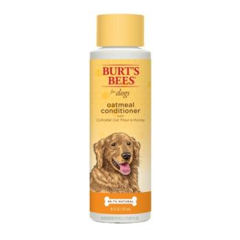(2入組)Burts Bees®小蜜蜂爺爺 天然肌蜜-犬用蜂蜜燕麥潤絲乳10oz(296ml)