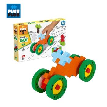 【++Plus-Plus 加加積木】BIG大顆粒-大積木車子29 pcs