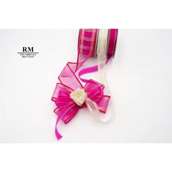 特惠套組 杜鵑花中綻放的奇蹟套組 緞帶套組 禮盒包裝 蝴蝶結 手工材料