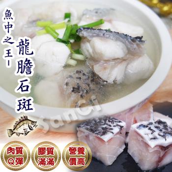 【賣魚的家】產地嚴選台灣龍膽石斑魚塊15包組 (300g±3%/包)