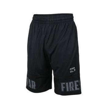 FIRESTAR 男彈性訓練籃球短褲-五分褲 慢跑 路跑 運動