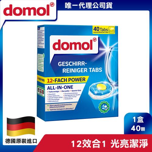 德國domol 12效合一 全效洗碗機洗碗錠 40顆/盒
