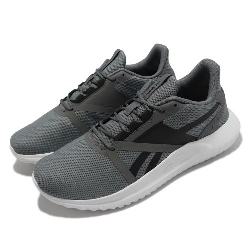 Reebok 慢跑鞋 Energylux 3 男鞋 灰 黑 緩震 透氣 路跑 跑鞋 運動 H00858 [ACS 跨運動]