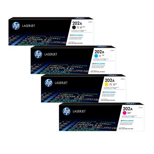HP CF500A+CF501A+CF502A+CF503A(202A) 四色優惠組 原廠碳粉匣 適用M254dw / M281fdw