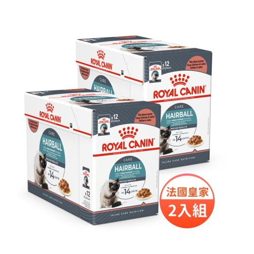 法國皇家FCNW 化毛貓專用濕糧IH34W 85Gx12包/盒 (2入組)