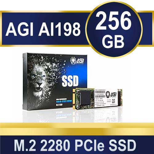 AGI AI198 256GB M.2 2280 PCIe TLC SSD固態硬碟(AGI256G16AI198)|會員