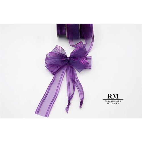 特惠套組  深紫桔梗花套組 緞帶套組 禮盒包裝 蝴蝶結 手工材料