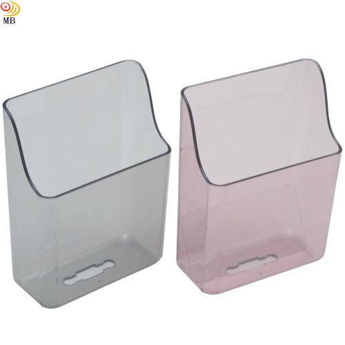 月陽超值2入水晶多功能壁掛手機架遙控器筆筒浴室置物收納盒(122934)