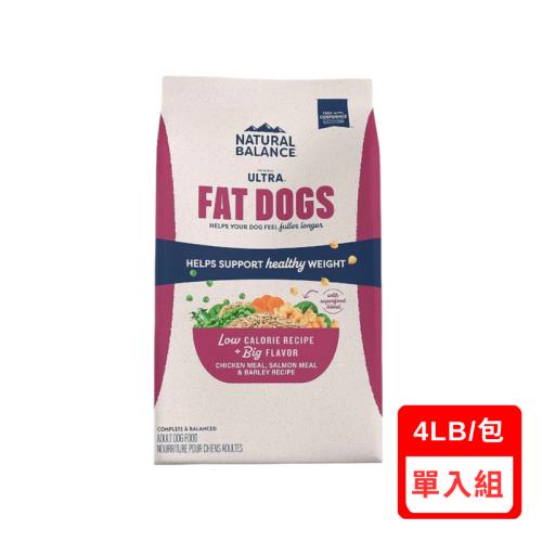 Natural Balance-肥胖成犬減重調理配方 4LB(1.81kg) (下標數量2+贈神仙磚)