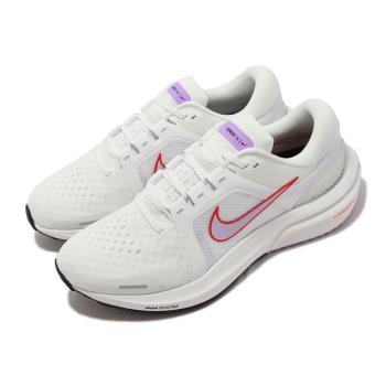 Nike 慢跑鞋 Wmns Air Zoom Vomero 16 女鞋 白 紫 紅 路跑 運動鞋 DA7698-102 [ACS 跨運動]