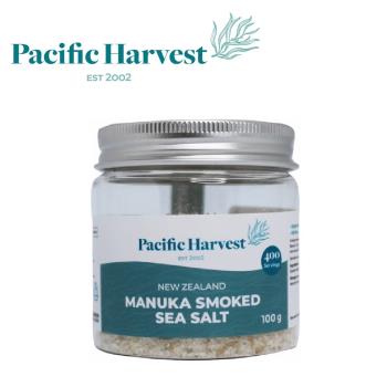 【壽滿趣】Pacific Harvest 紐西蘭天然麥蘆卡煙燻海鹽(100g)
