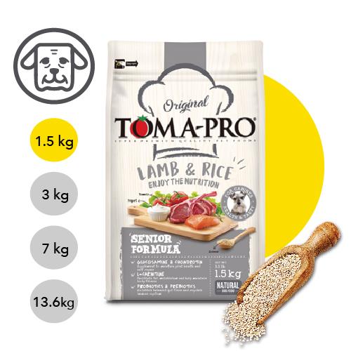 優格 經典系列-高齡犬羊肉+米(高纖低脂配方) 1.5公斤 效期：20260819