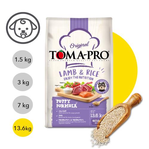 優格 經典系列-幼犬羊肉+米(聰明成長配方) 13.6公斤(狗飼料) 效期：20260901