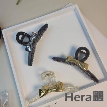 【Hera 赫拉】韓國金屬氣質蝴蝶結爪夾 H111031405